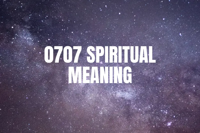 “Unveiling the Mystical 0707 Spiritual Meaning: Exploring the Hidden Messages of Angel Numbers”