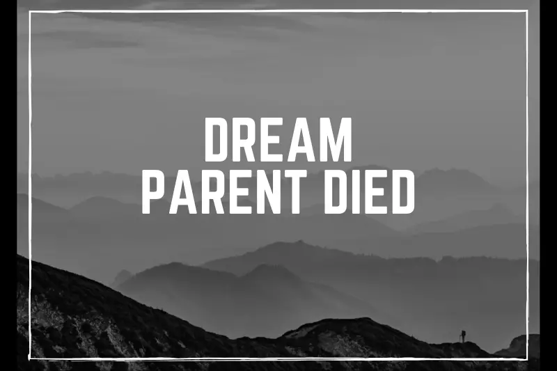 “Dream Parent Died: Coping with the Loss and Finding Strength in Grief”