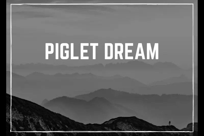 “Piglet Dream: Unveiling the Secret Fantasies of Adorable Swine!”