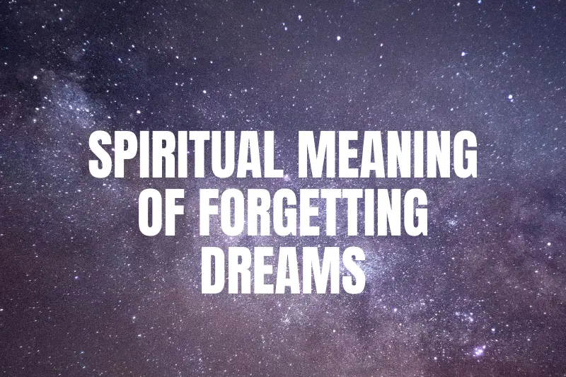 “The Enigmatic World of Dreams: Unlocking the Spiritual Meaning of Forgetting Dreams”