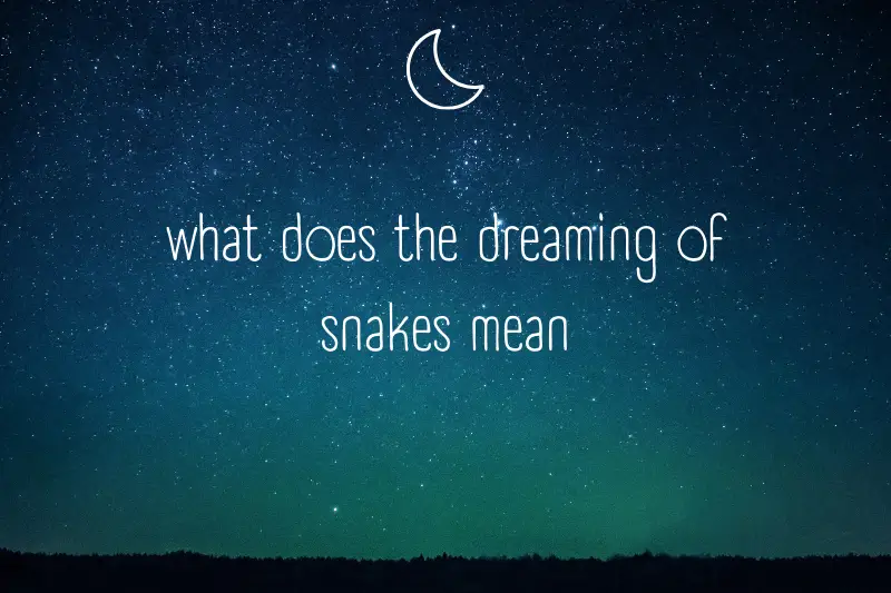 “What Does Dreaming of Snakes Mean? Exploring the Symbolic Interpretations and Hidden Messages”