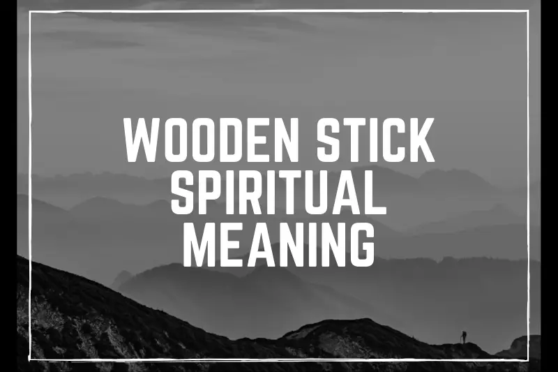 “Unveiling the Mystical Significance: Discover the Wooden Stick Spiritual Meaning”